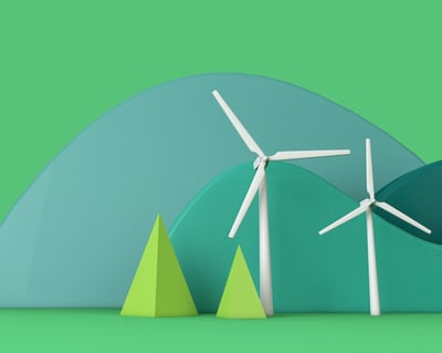 Sustainability - wind turbines landscape - Imagein - shutterstock_2015998742